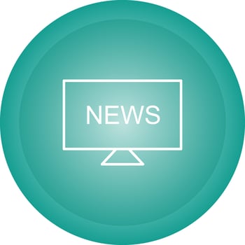 National News Vector Icon