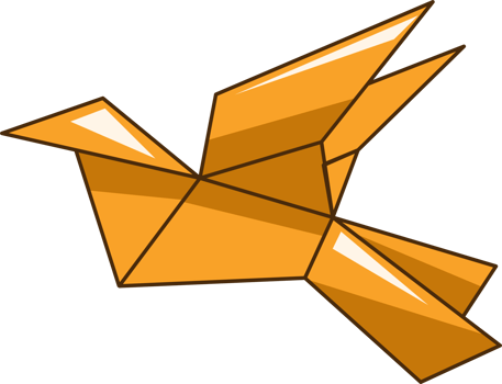 origami png graphic clipart design