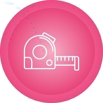 Measuring Tape Vector Icon