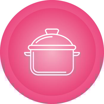 Cooking Pot Vector Icon