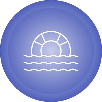 Float Vector Icon