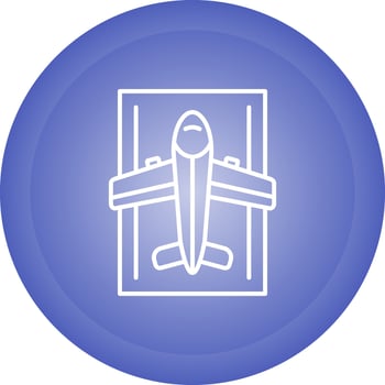Runway Vector Icon
