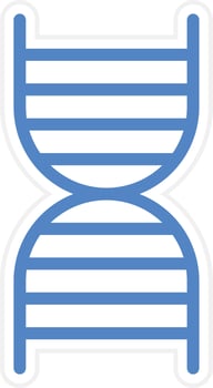 DNA Vector Icon Style