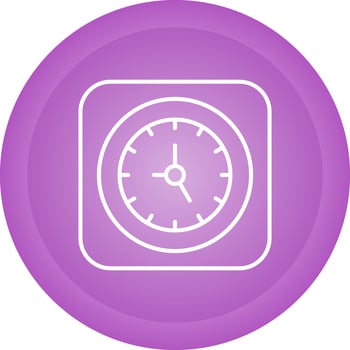 Clock Vector Icon