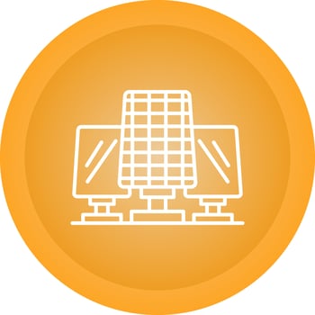 Solar Panel Vector Icon