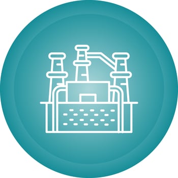 Geothermal Energy Vector Icon