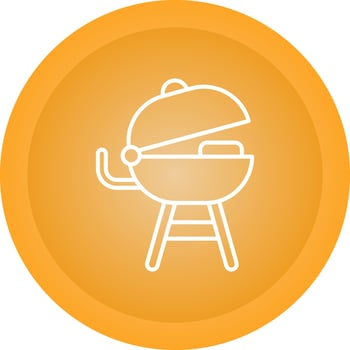 Grilled Vector Icon