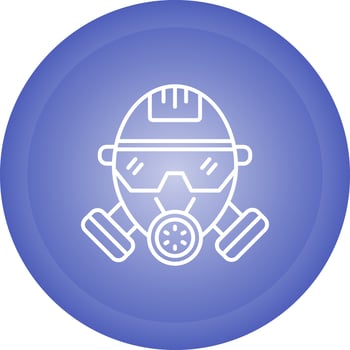 Gas Mask Vector Icon