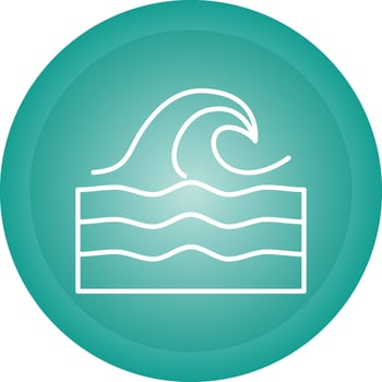 Sea Vector Icon