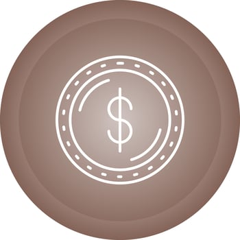 Dollar Currency Vector Icon