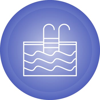 Swimming Pool Vector Icon
