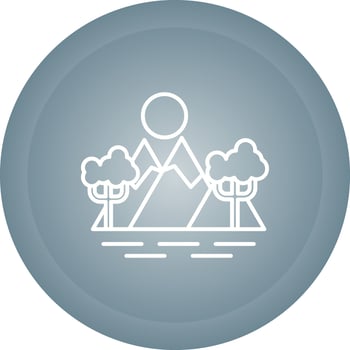 Lake Vector Icon