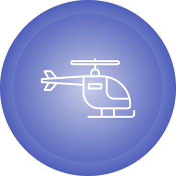 Helicopter Vector Icon