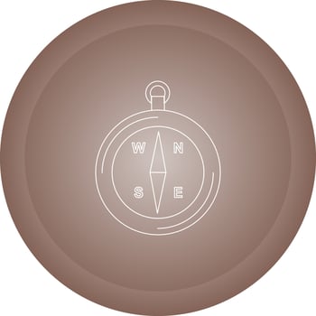 Compass Vector Icon