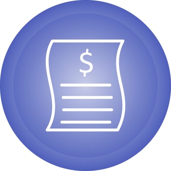 Bill Vector Icon
