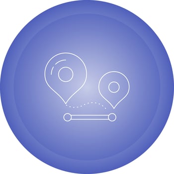 Route Vector Icon