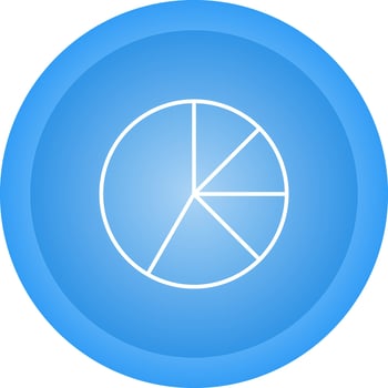 Pie Chart Vector Icon