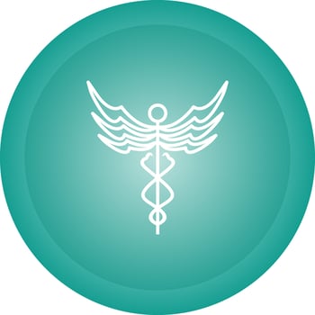 Caduceus Vector Icon