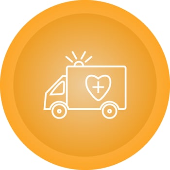 Ambulance Vector Icon