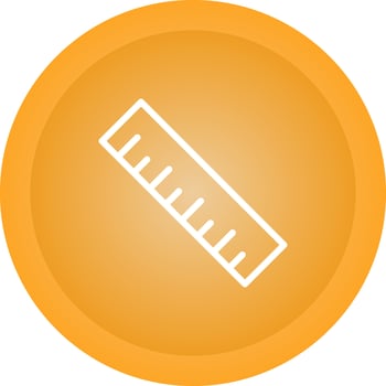 Ruler Vector Icon