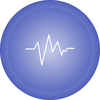 Heart Beat Vector icon