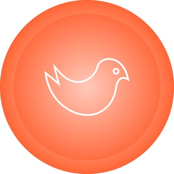 Cuite bird Vector Icon