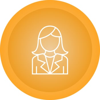 Business Women Vector Icon