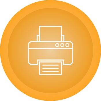 Printer Vector Icon
