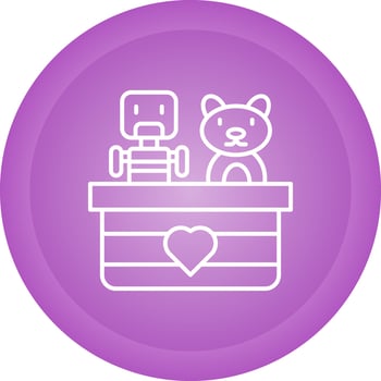 Toy Donate Vector Icon