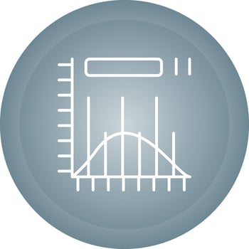 Histogram Vector Icon