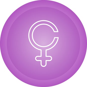 Female Sign Vector Icon