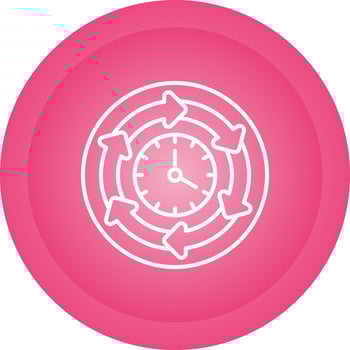 Processing Time Vector Icon