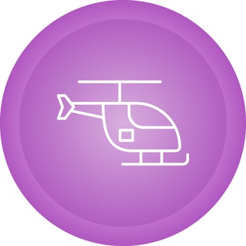 Helicopter Vector Icon