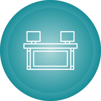 Reception Vector Icon