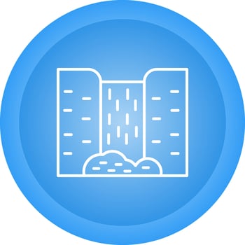 Waterfall Vector Icon