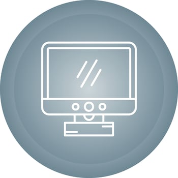 Lcd Vector Icon