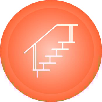 Stairs Vector Icon