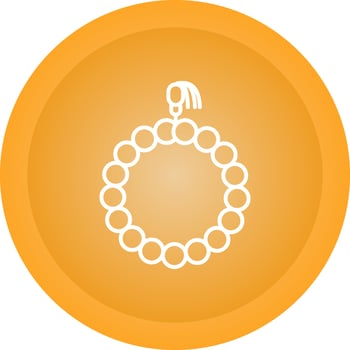 Tasbih Vector Icon