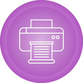 Printer Vector Icon