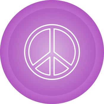 Pacifism Vector Icon