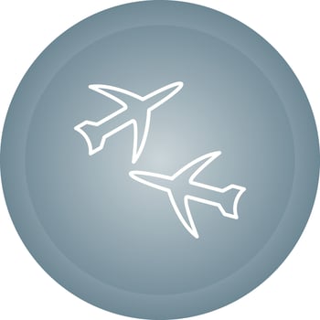 Multiple Flights Vector Icon