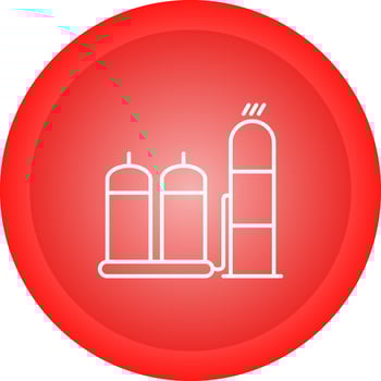 Refinery Vector Icon