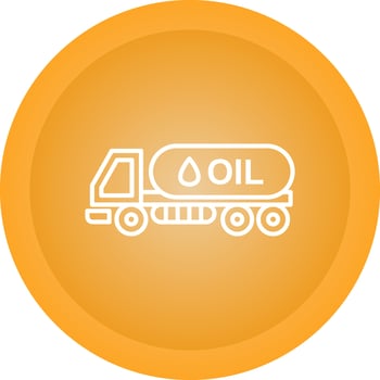 Tank Truck Vector Icon