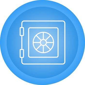 Vault Vector Icon