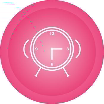 Alarm Clock Vector Icon