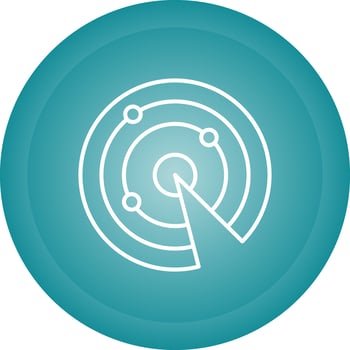 Radar Vector Icon