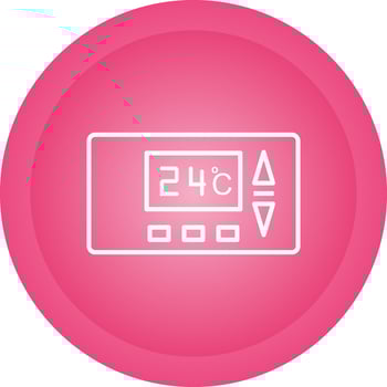 Thermostat Vector Icon