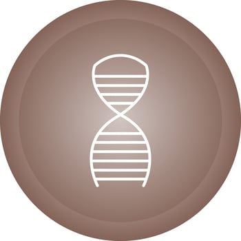 DNA Structure Vector Icon
