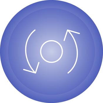 Synchronization Vector Icon