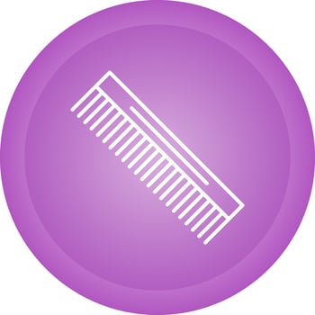 Comb Vector Icon